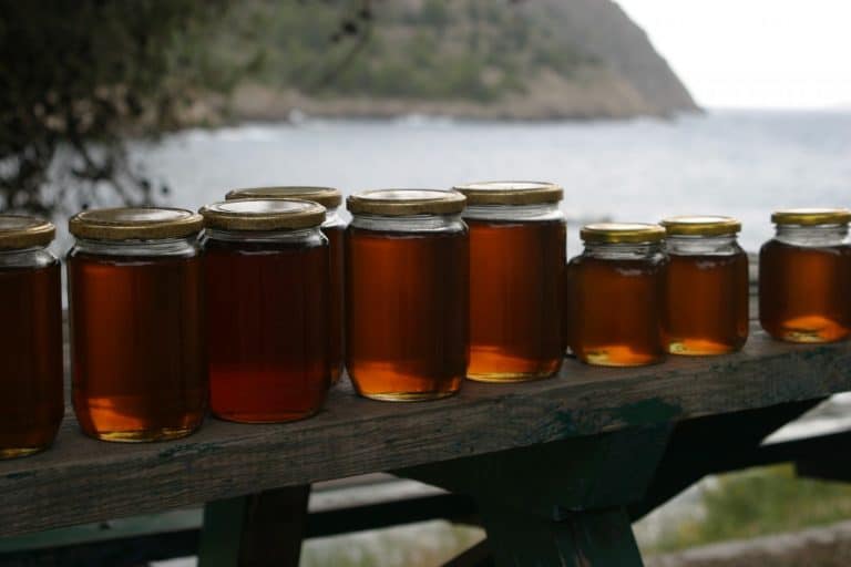 commercialisation de miels en pots