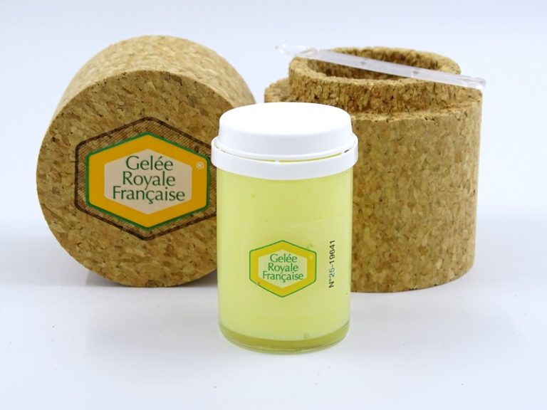 Pot de gelée royale française GPGR 25g, idéal pour une cure de plus d'un mois;