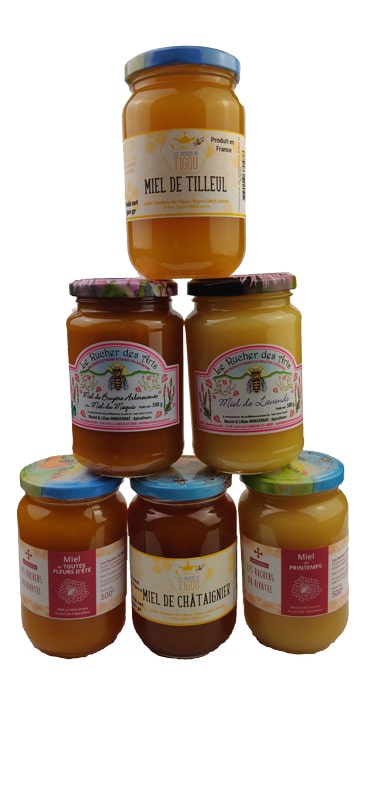 Coffrets de miels