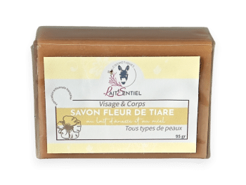 Savon Lait d'ânesse Fleur de Tiare